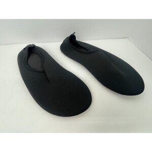 Vifuur Men's Black Non Slip Water Sock Sports Quick-Dry Aqua Shoes Size 44-45